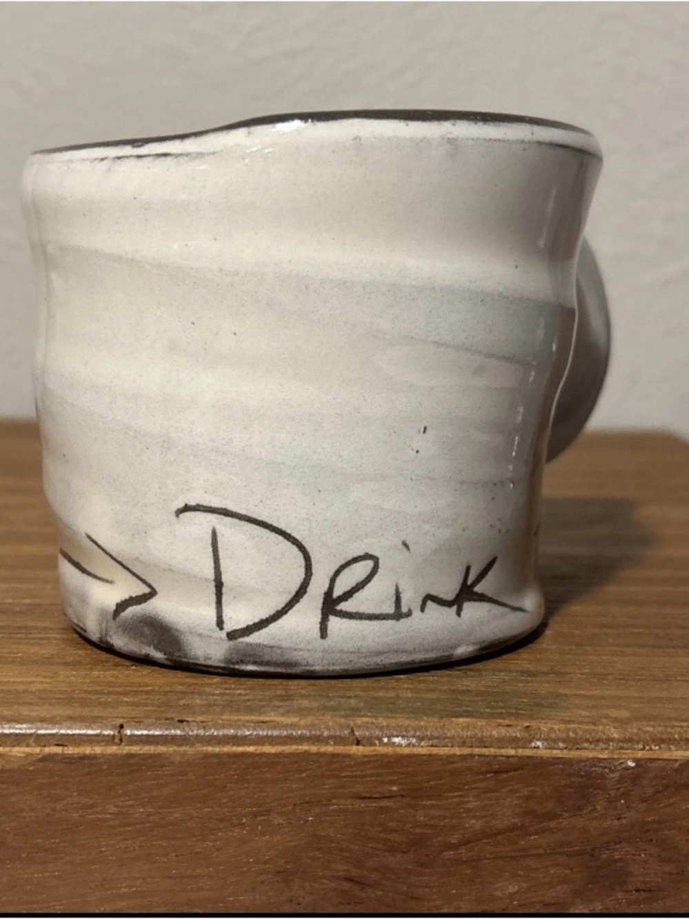 Z Pots Studio Art Pottery Stoneware Eric Hendrick Noelle VanHendrick Rustic Mug - Picture 2 of 4